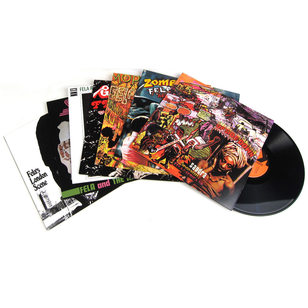 Fela Kuti: Vinyl Box Set 3 Compiled By Brian Eno (Booklet, Poster, 180g) Vinyl 7LP record