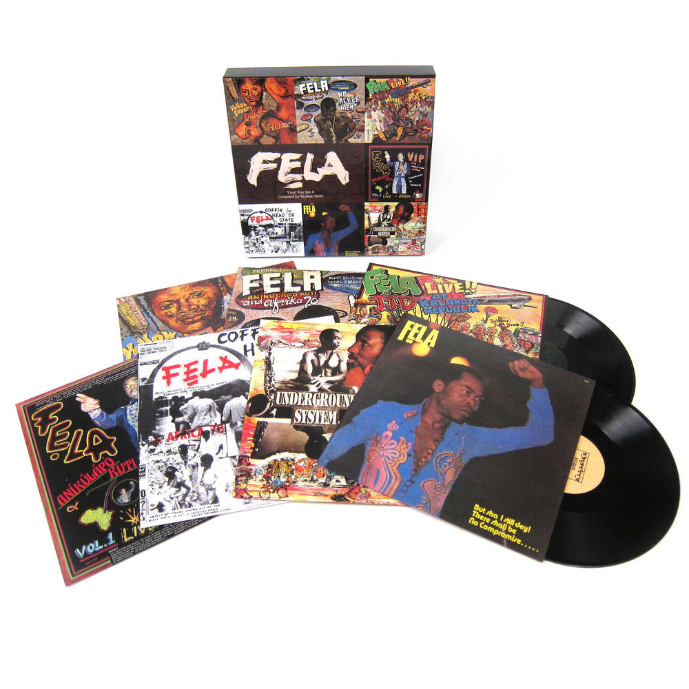 Fela Kuti: Vinyl Box Set #4 (Compiled by Erykah Badu) Vinyl 7LP Boxset