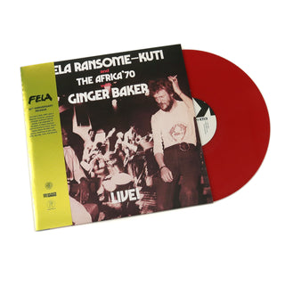 Fela Kuti: Fela Live With Ginger Baker (Colored Vinyl) Vinyl 2LP