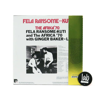 Fela Kuti: Fela Live With Ginger Baker (Colored Vinyl) Vinyl 2LP