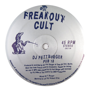DJ Fett Burger: Pub 18 / 411 Esperanza Vinyl 12"