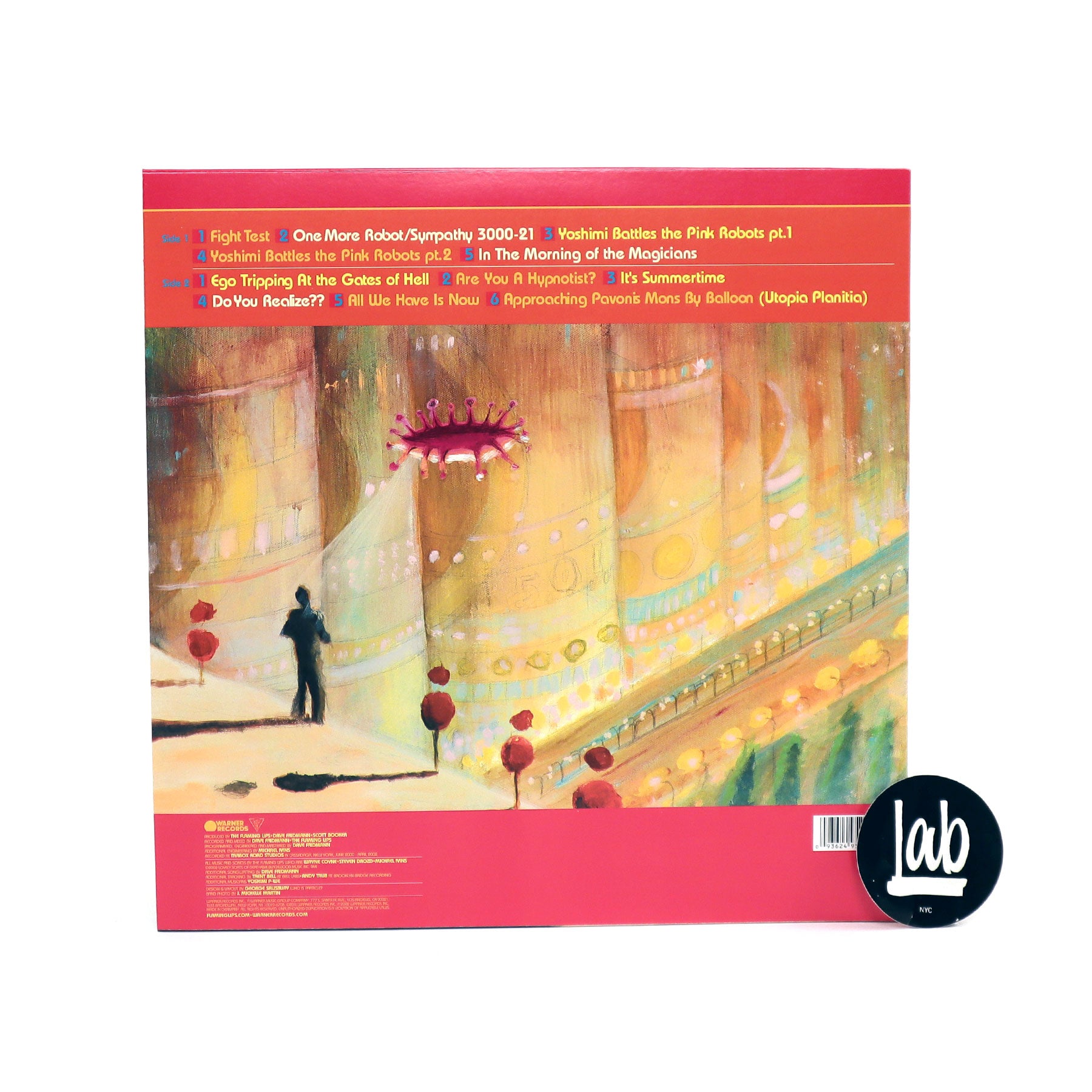 洋楽 The Flaming Lips LP The Flaming Lips Yoshimi Battles The Pink Robots US Vinyl LP