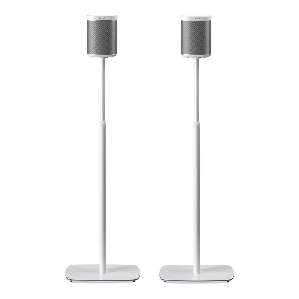 Flexson: Adjustable Floor Stand For Sonos 1 And Play 1 - White (Pair) (AAV-FLXS1AFS2011) -(Open Box Special)