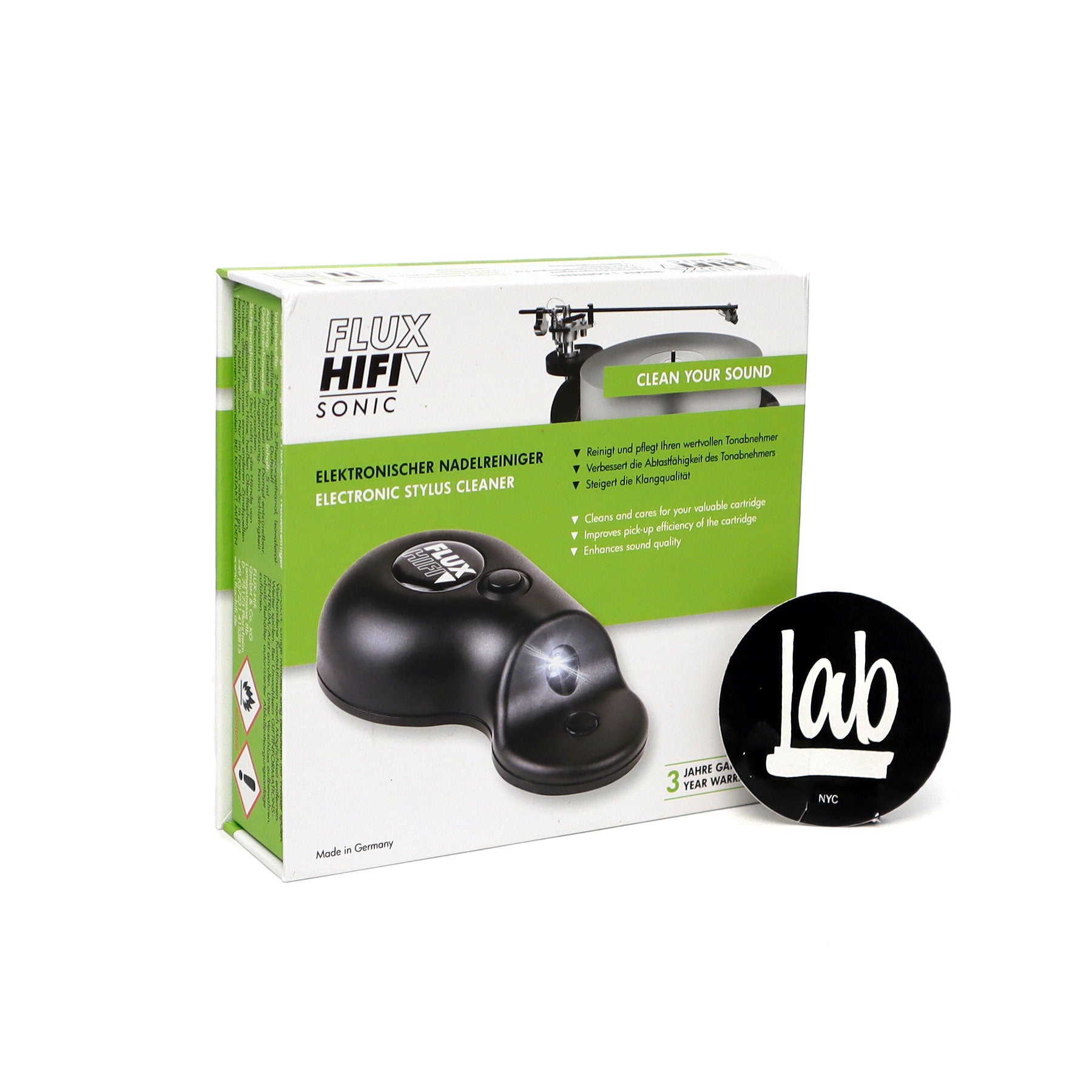 Flux Hifi Sonic Turntable Stylus Cleaner —