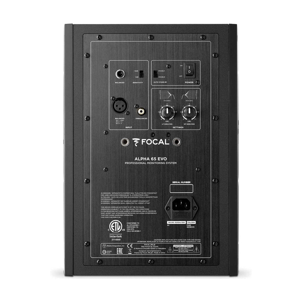 Focal: Alpha 65 Evo Powered Studio Monitor (Single)
