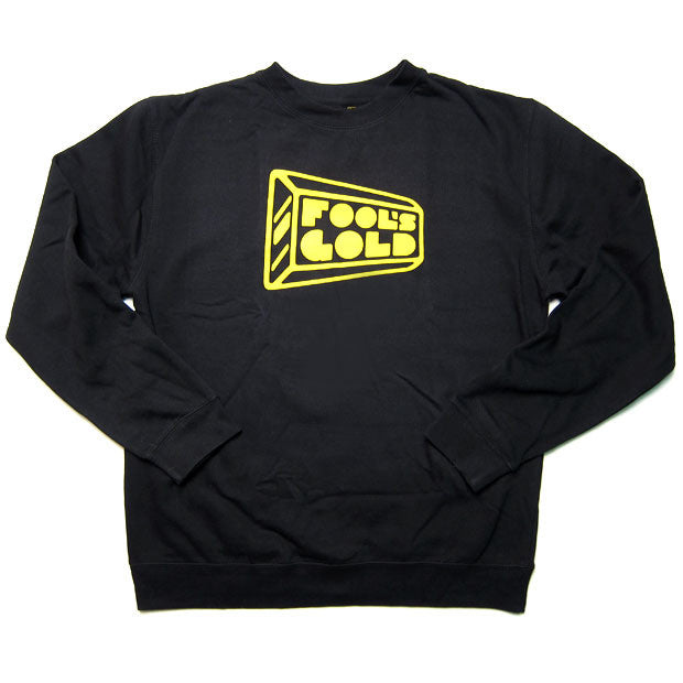 Fool's Gold: Logo Crewneck Sweatshirt - Black