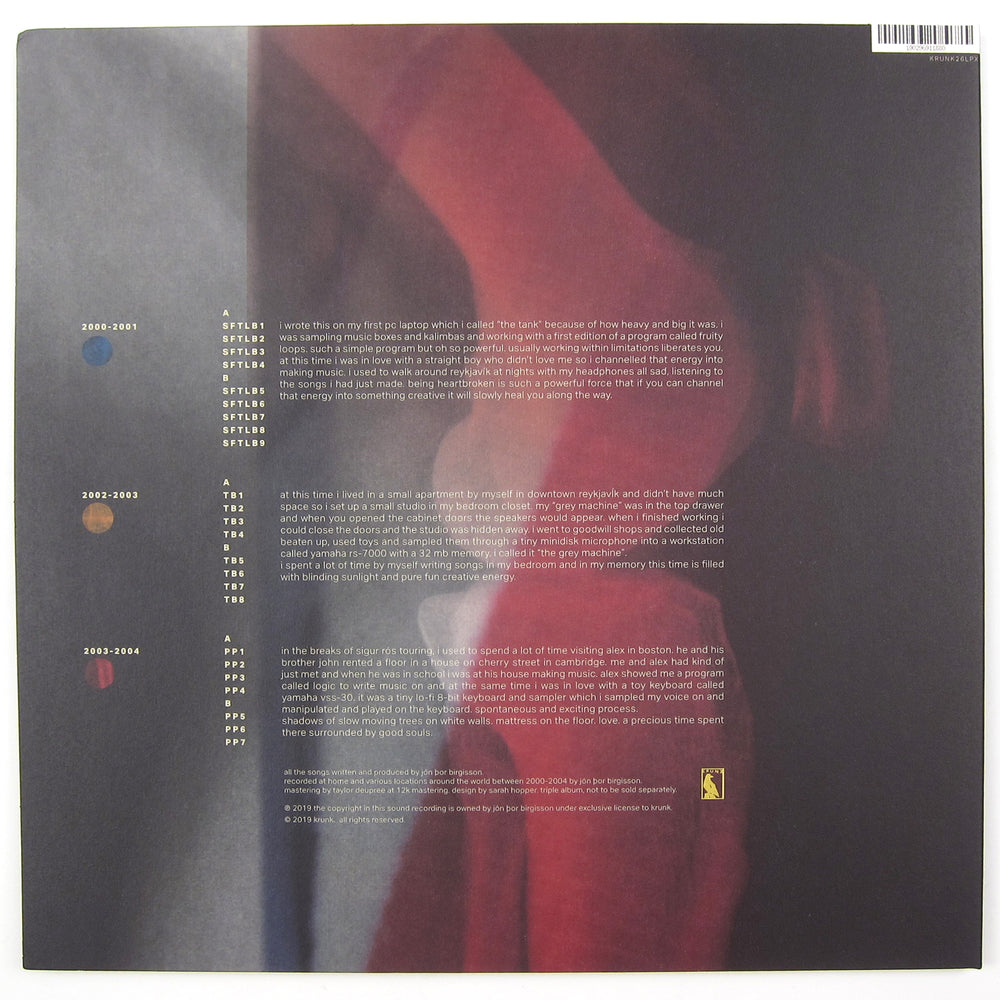 Frakkur: 2000-2004 (Jónsi, Sigur Ros, Colored Vinyl) Vinyl 3LP