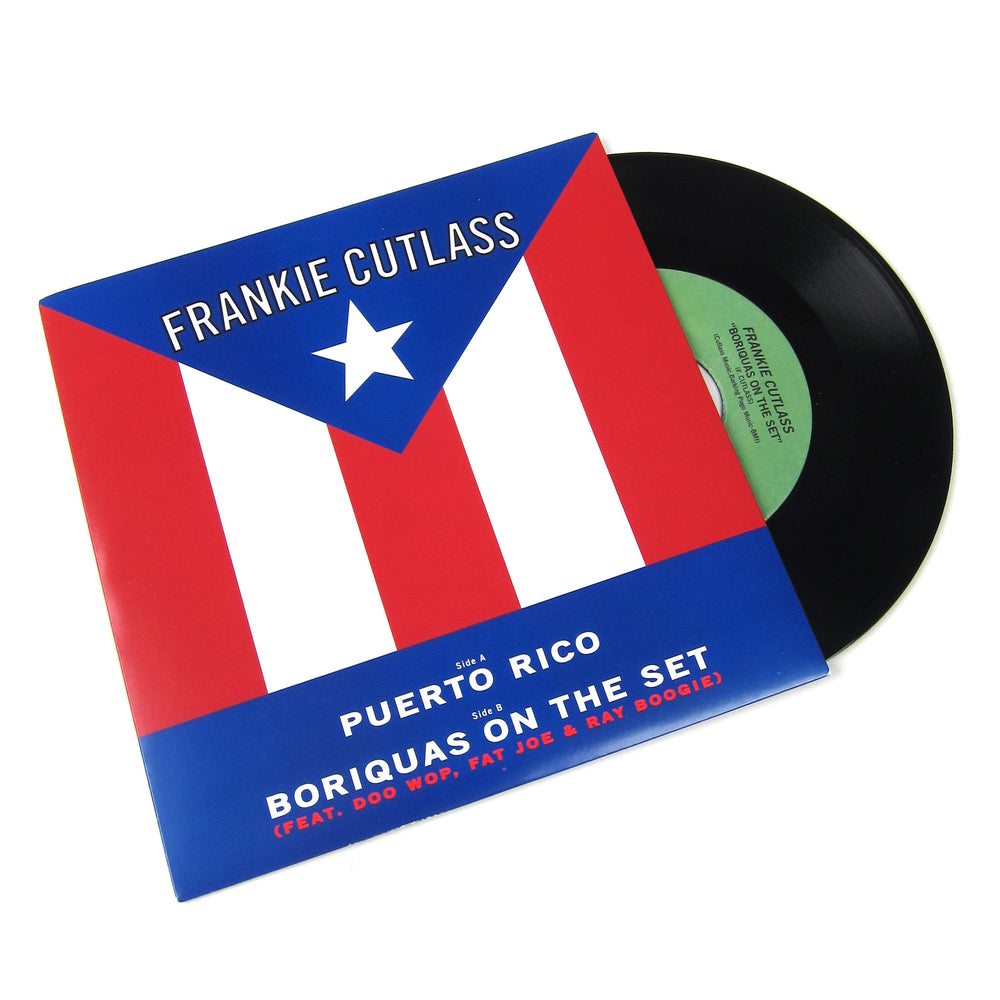 Frankie Cutlass: Puerto Rico / Boriquas On The Set Vinyl 7"
