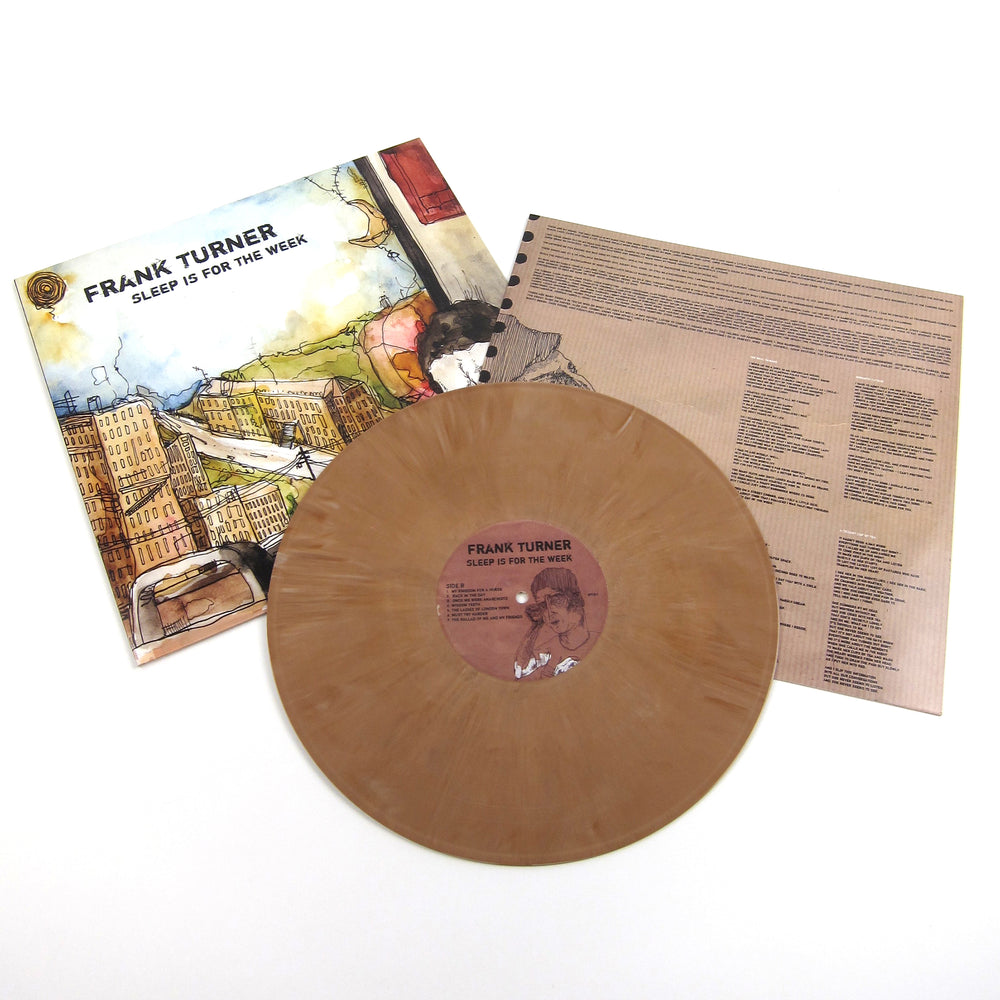 Frank Turner: Sleep Is For The Week (Brown Colored Vinyl) Vinyl LP