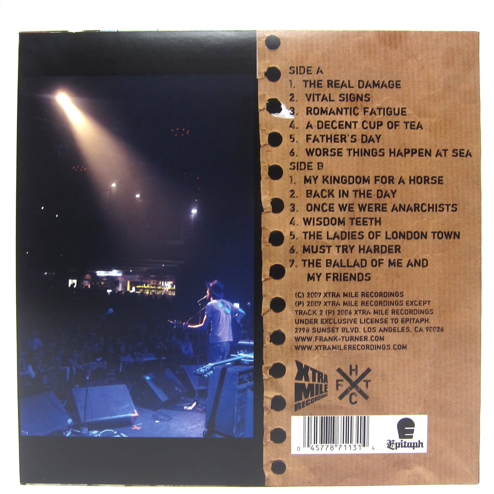 Frank Turner: Sleep Is For The Week (Brown Colored Vinyl) Vinyl LP
