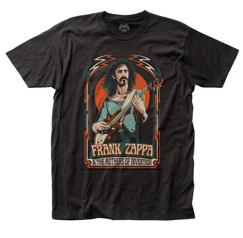 Frank Zappa: Illustration Shirt - Black