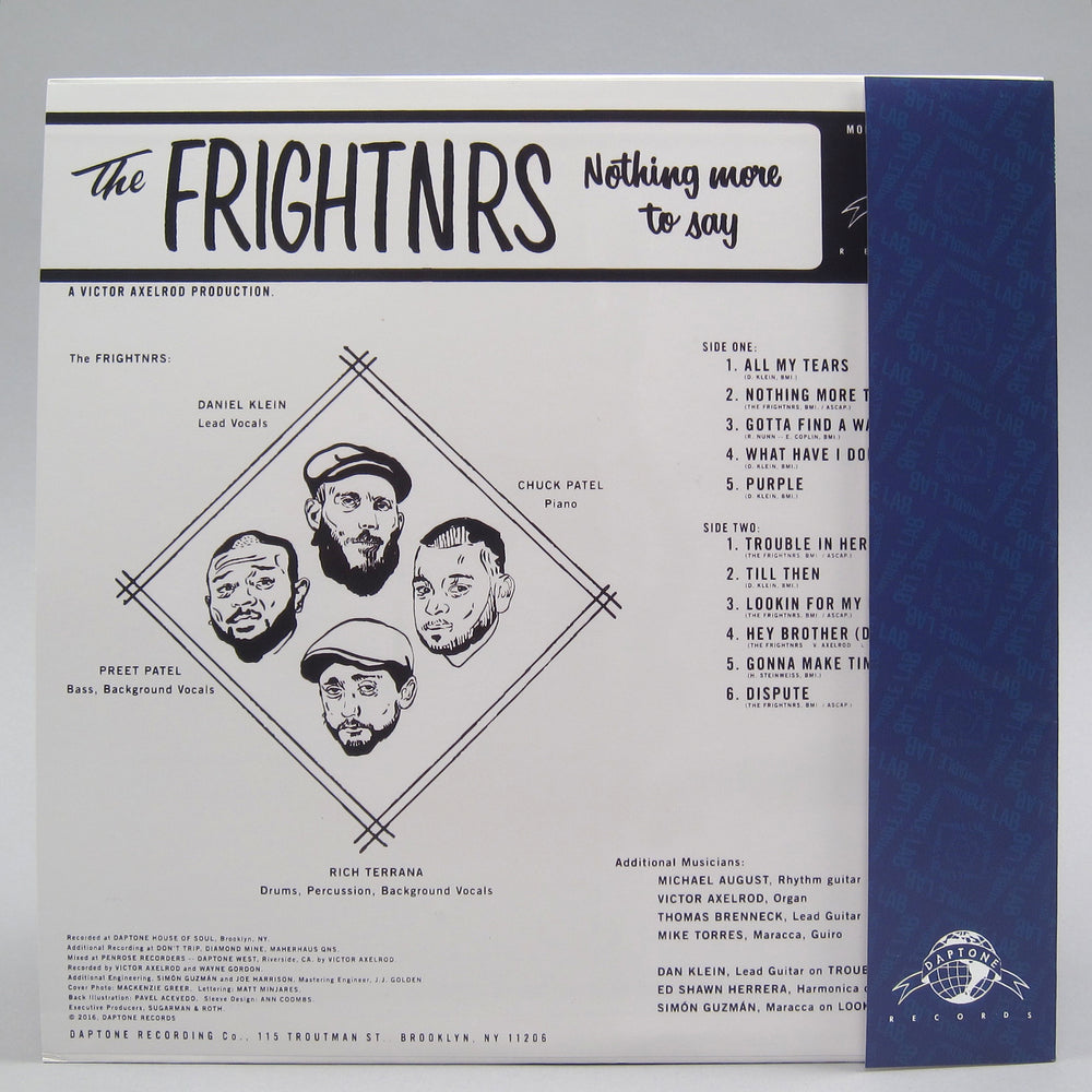 The Frightnrs: Nothing More To Say (Colored Vinyl) Vinyl LP - Turntable Lab Exclusive - LIMIT 2 PER CUSTOMER