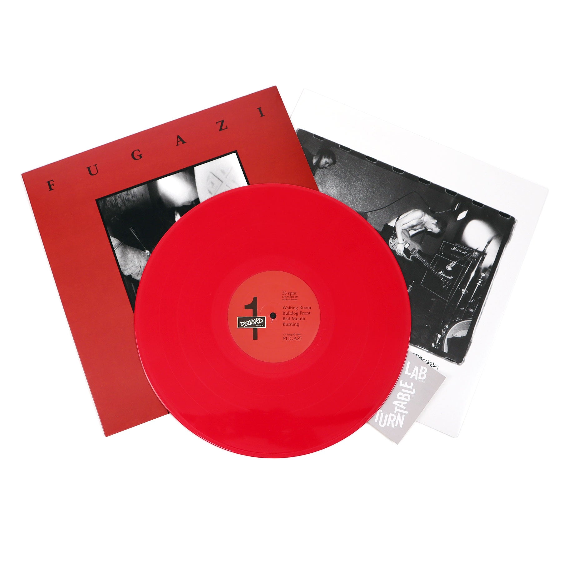 Fugazi: Fugazi (Red Colored Vinyl) Vinyl LP – TurntableLab.com
