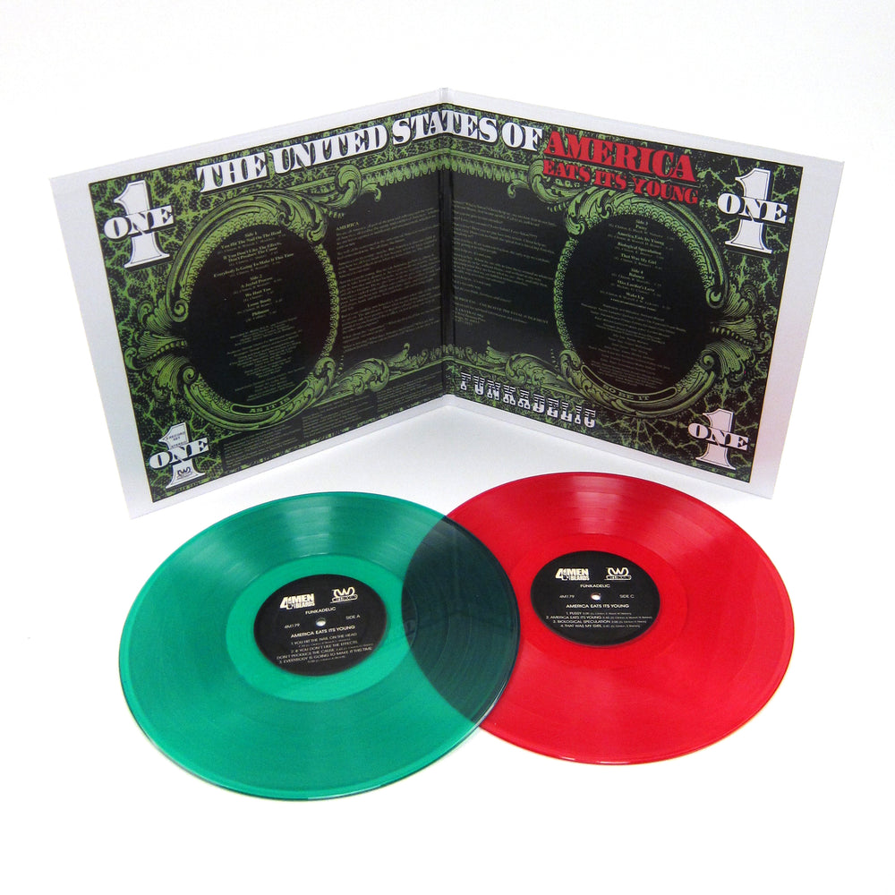 Funkadelic: America Eats Its Young (Red+Green Colored Vinyl) Vinyl 2LP