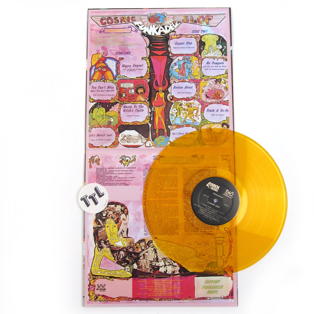 Funkadelic: Cosmic Slop (Gold Colored Vinyl) Vinyl LP