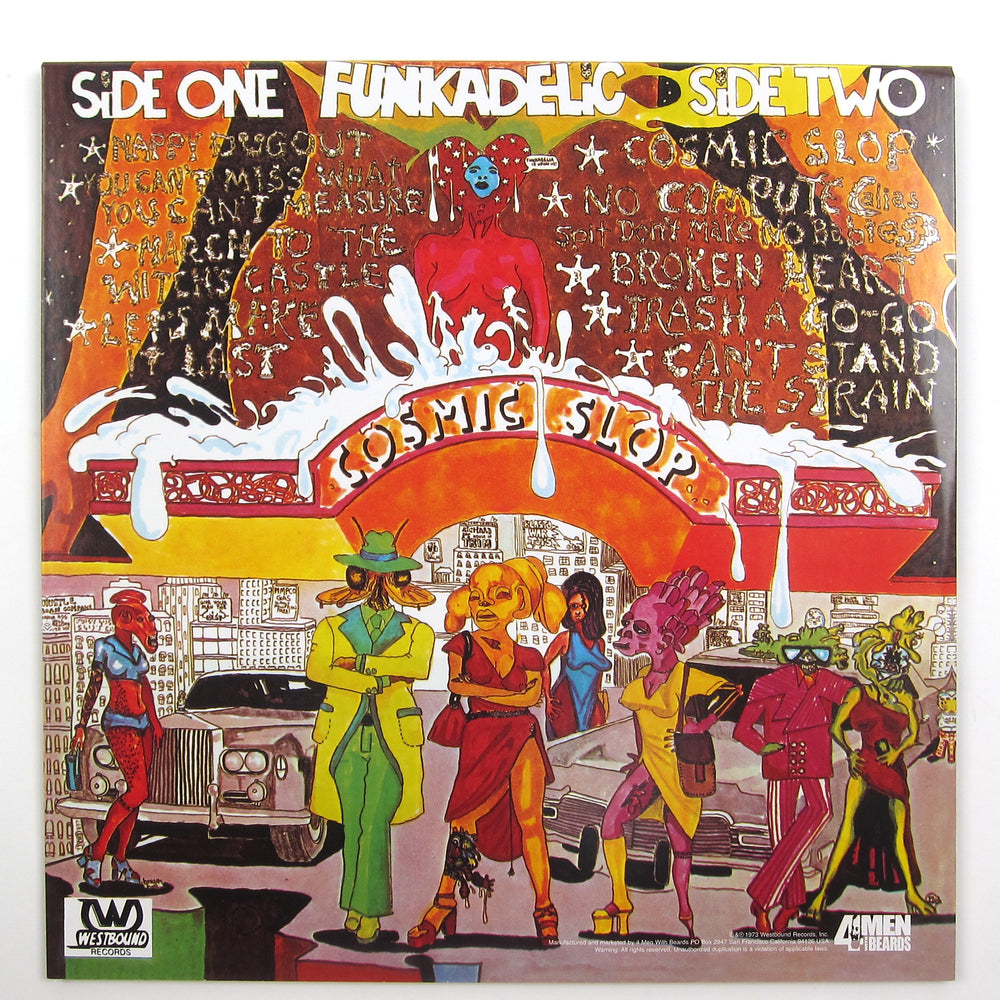 Funkadelic: Cosmic Slop (Blue+Yellow Colored Vinyl) Vinyl LP