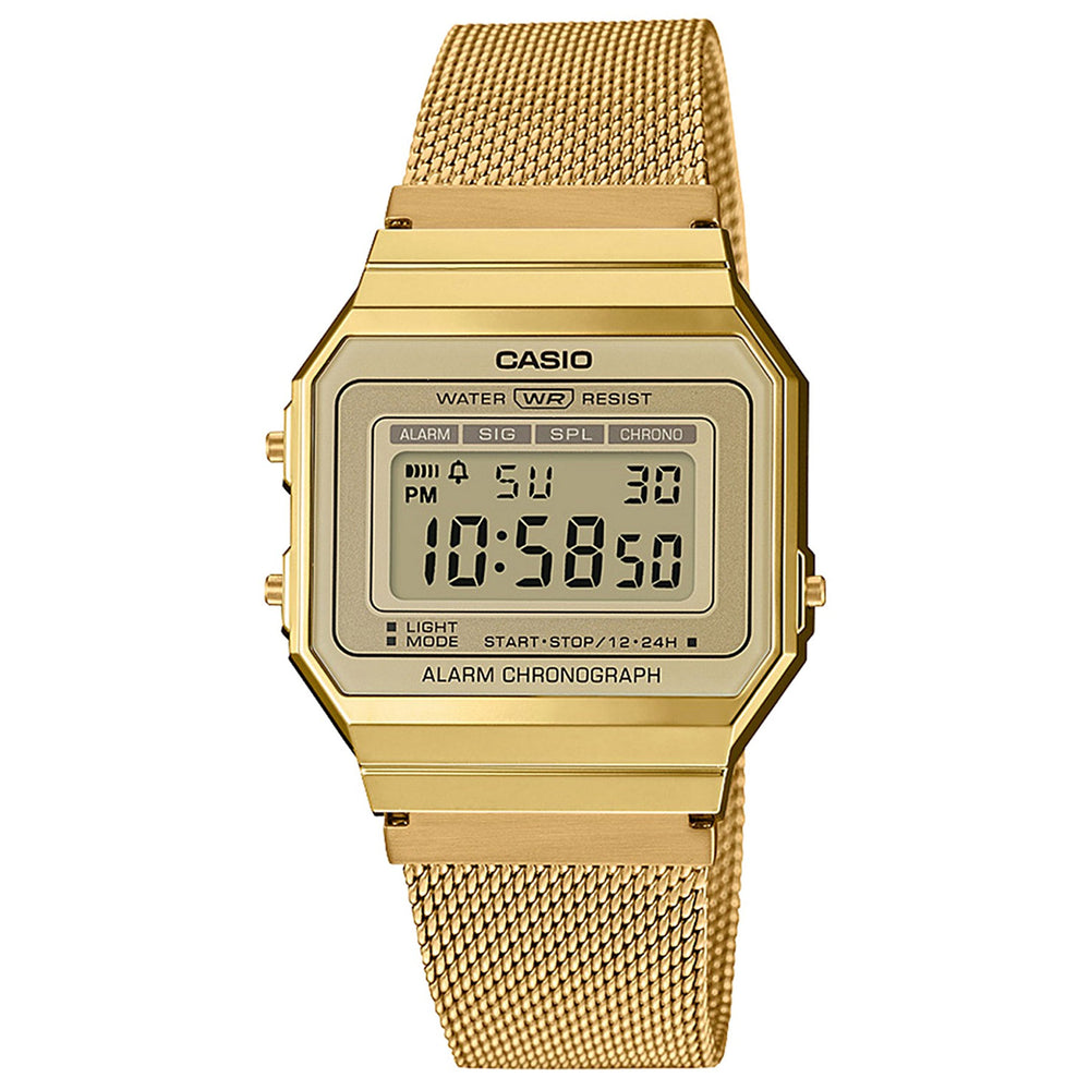 Casio: A700WMG-9AVT Classic Watch - Gold