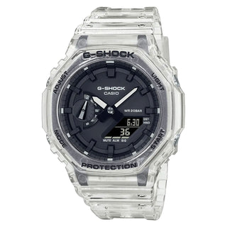 G-Shock: GA2100SKE-7A Analog-Digital Watch - Clear / Transparent (Open Box Special)