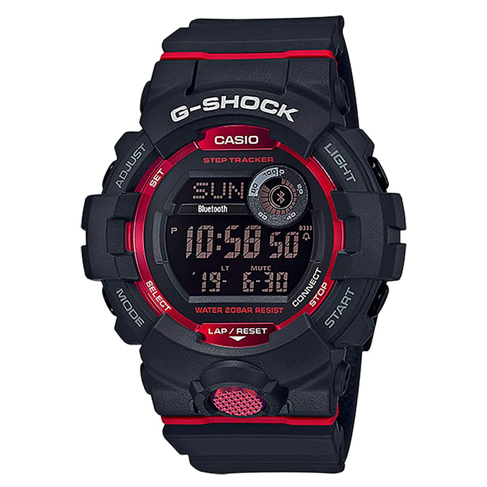 G-Shock: GBD800-1 Watch - Black / Red
