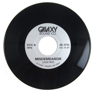 Blackcash & Theo: Galaxy Edits Vol.21 (Ahmad Jamal, Dionne Warwick) Vinyl 7"