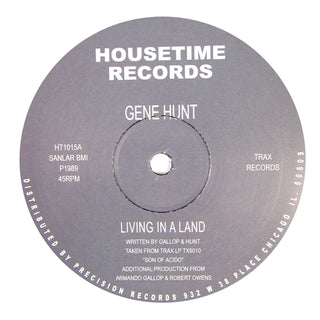 Gene Hunt: Living In A Land Vinyl 12"