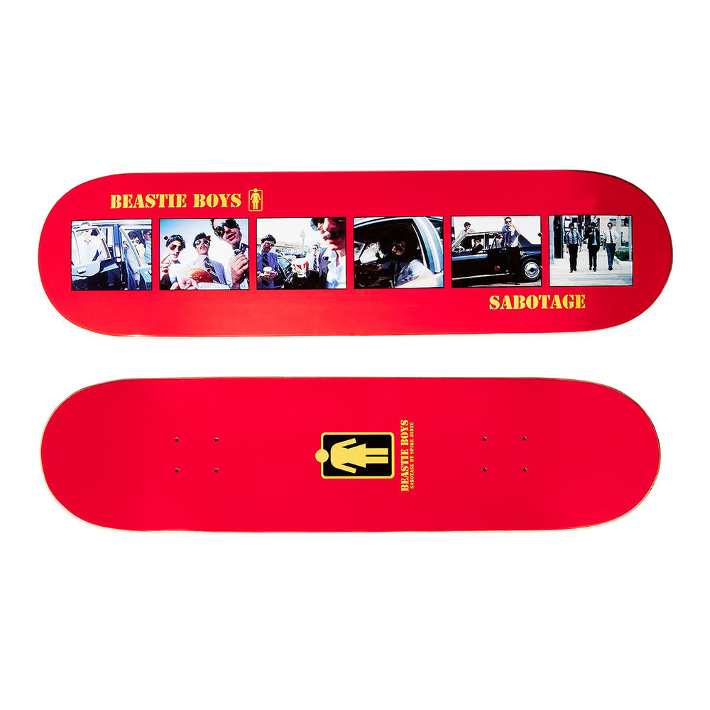 Beastie Boys: Sabotage Skateboard Deck By Girl Skateboards / Spike Jonze - 8.25"