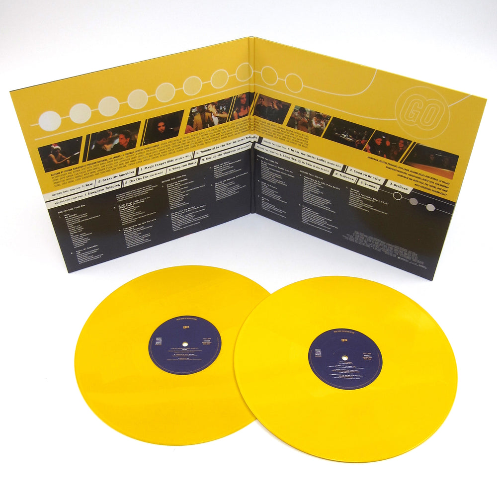 Go: Go - Music From The Motion Picture (Gopaque Yellow Colored Vinyl) Vinyl 2LP