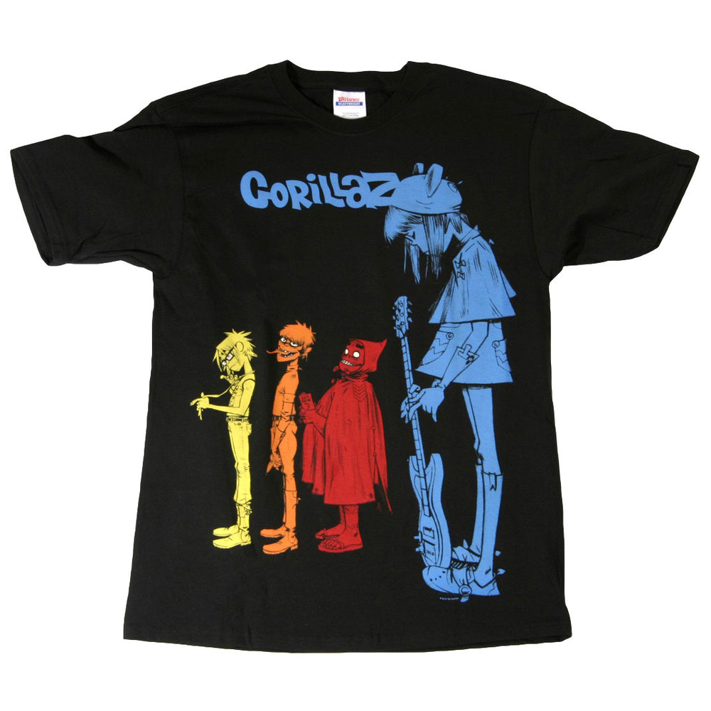 Gorillaz: Rock The House Shirt - Black