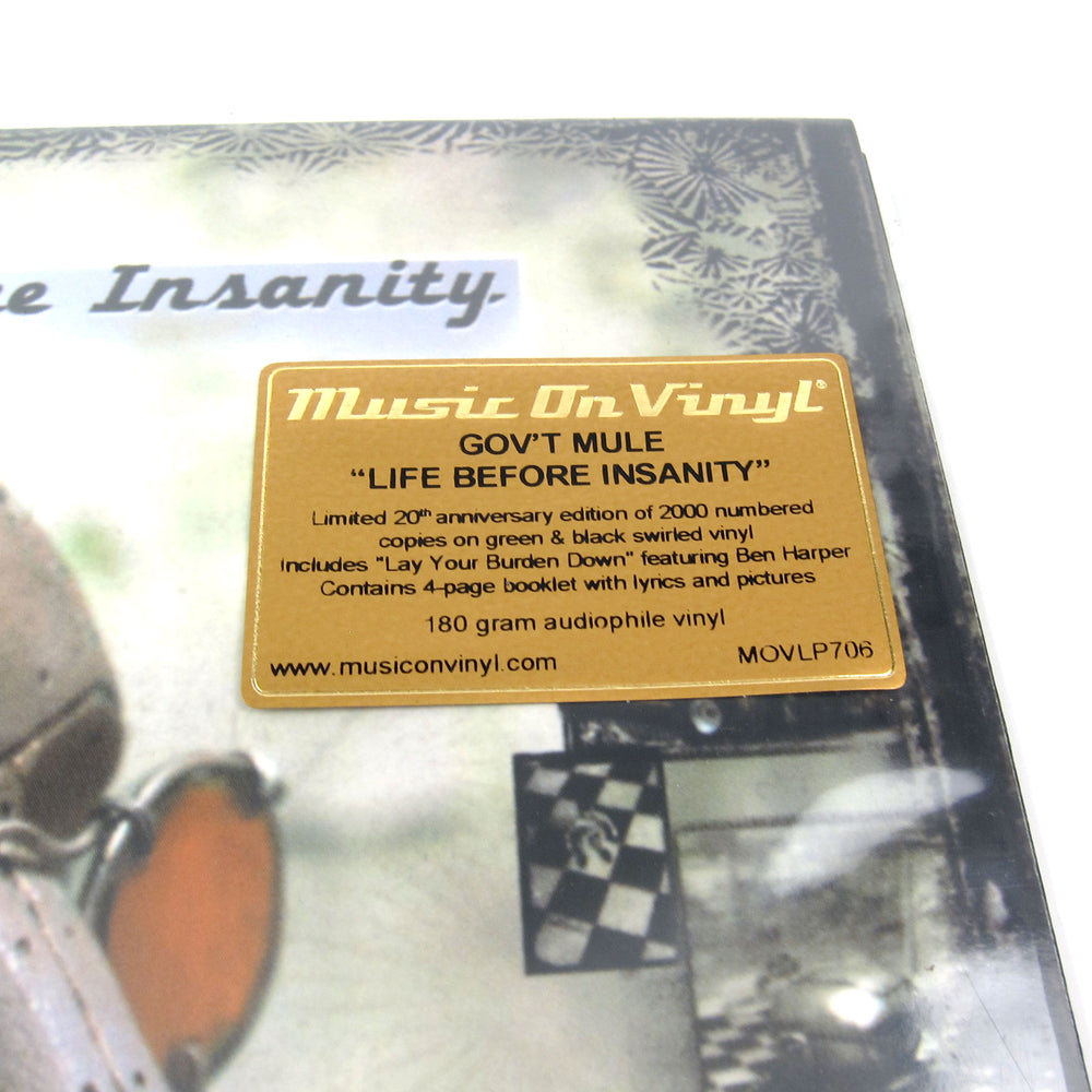 Gov't Mule: Life Before Insanity (Music On Vinyl 180g Colored