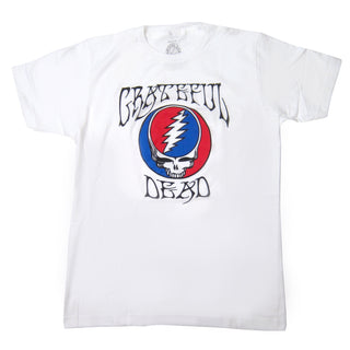 Grateful Dead: Steal Your Face Shirt - White