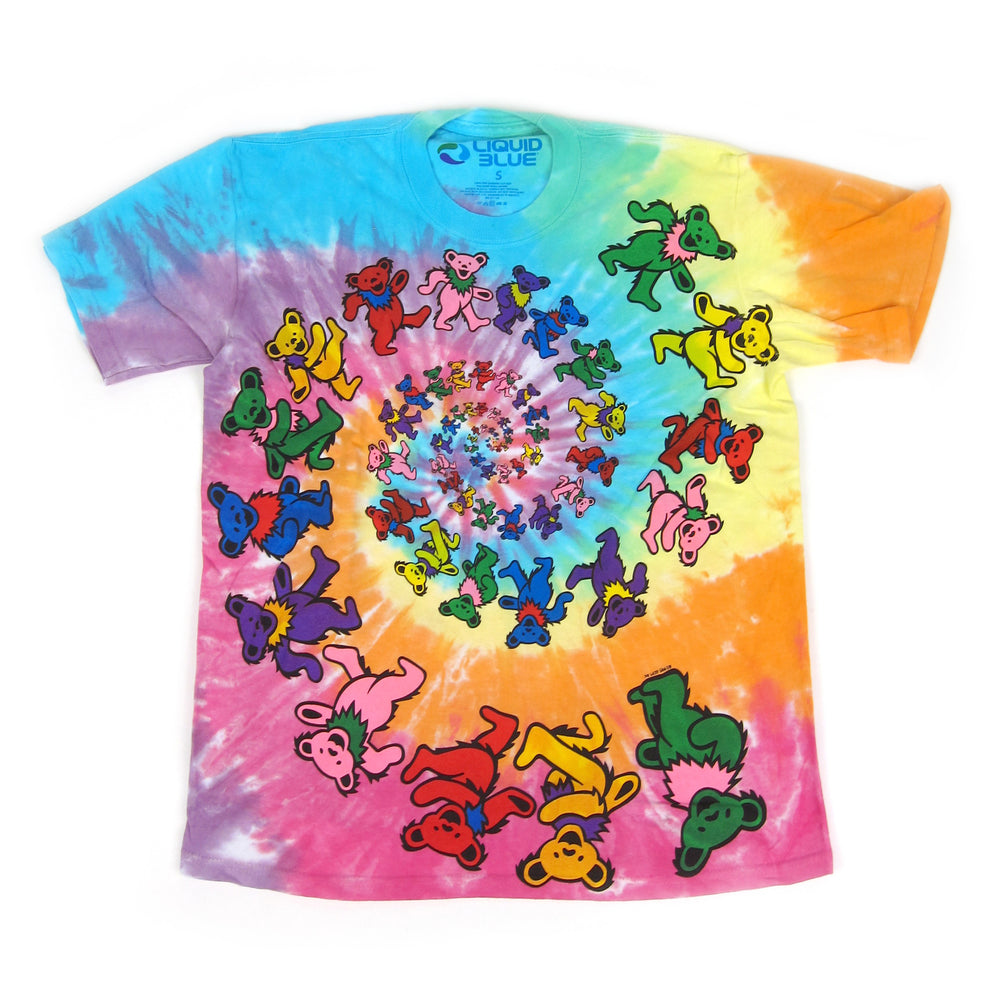 Grateful Dead: Spiral Bears Shirt - Tie Dye