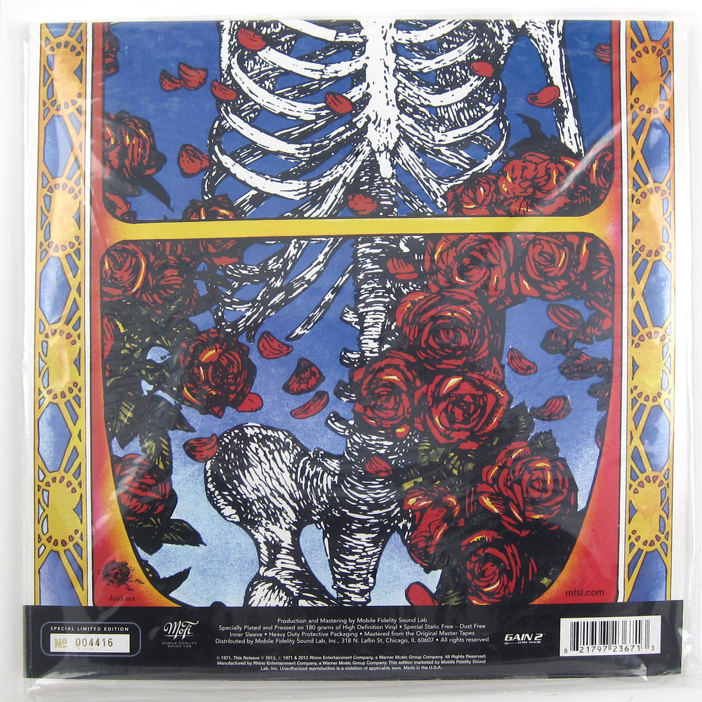 Grateful Dead: Skull & Roses (Mobile Fidelity GAIN 2 Ultra Analog LP 180g Series) Vinyl 2LP
