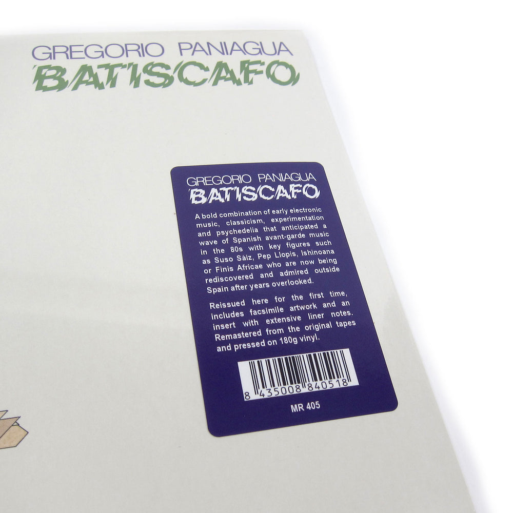 Gregorio Paniagua: Batiscafo (180g) Vinyl LP