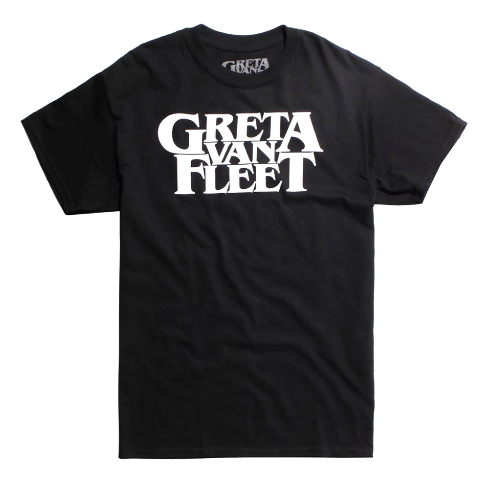 Greta Van Fleet: Sci-Fi Logo Shirt - Black