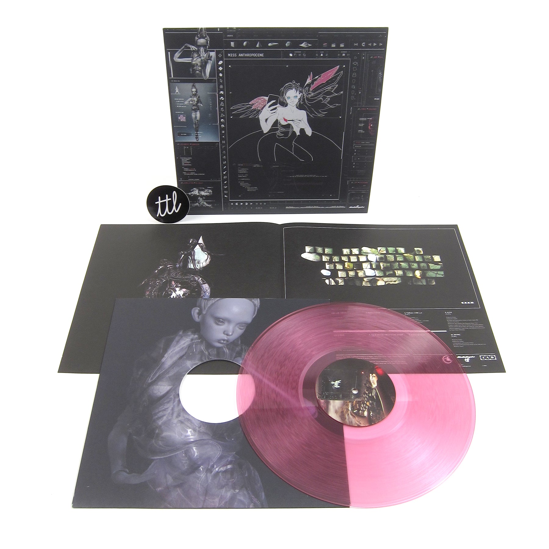 Grimes: Miss Anthropocene (Indie Exclusive Colored Vinyl) Vinyl LP ...