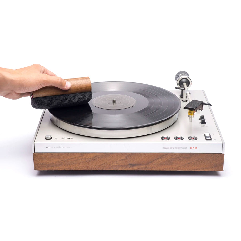 GrooveWasher: Record Cleaner Starter Kit - Walnut