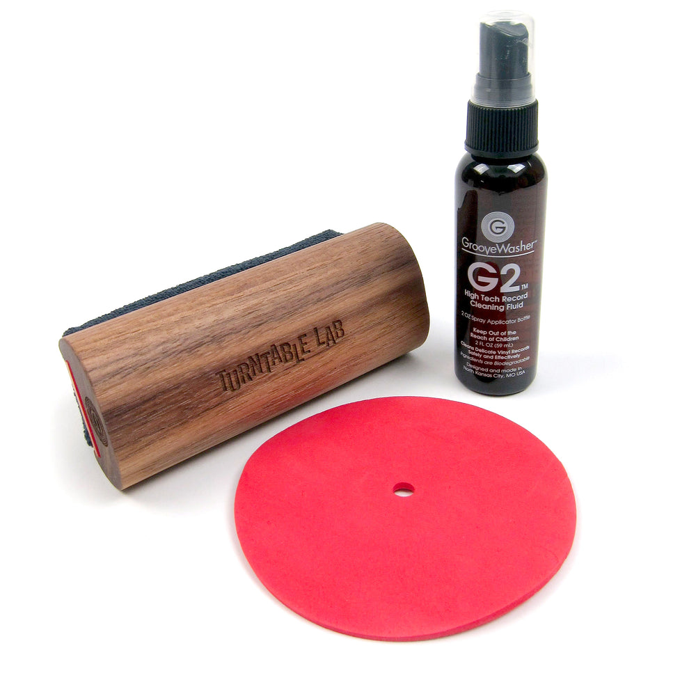 Turntable Lab: Triple Operation Vinyl Record Cleaning Brush —