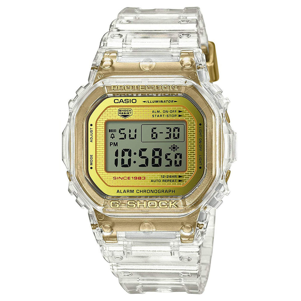 G-Shock: DW5035E-7 Skeleton Collection Watch - Clear