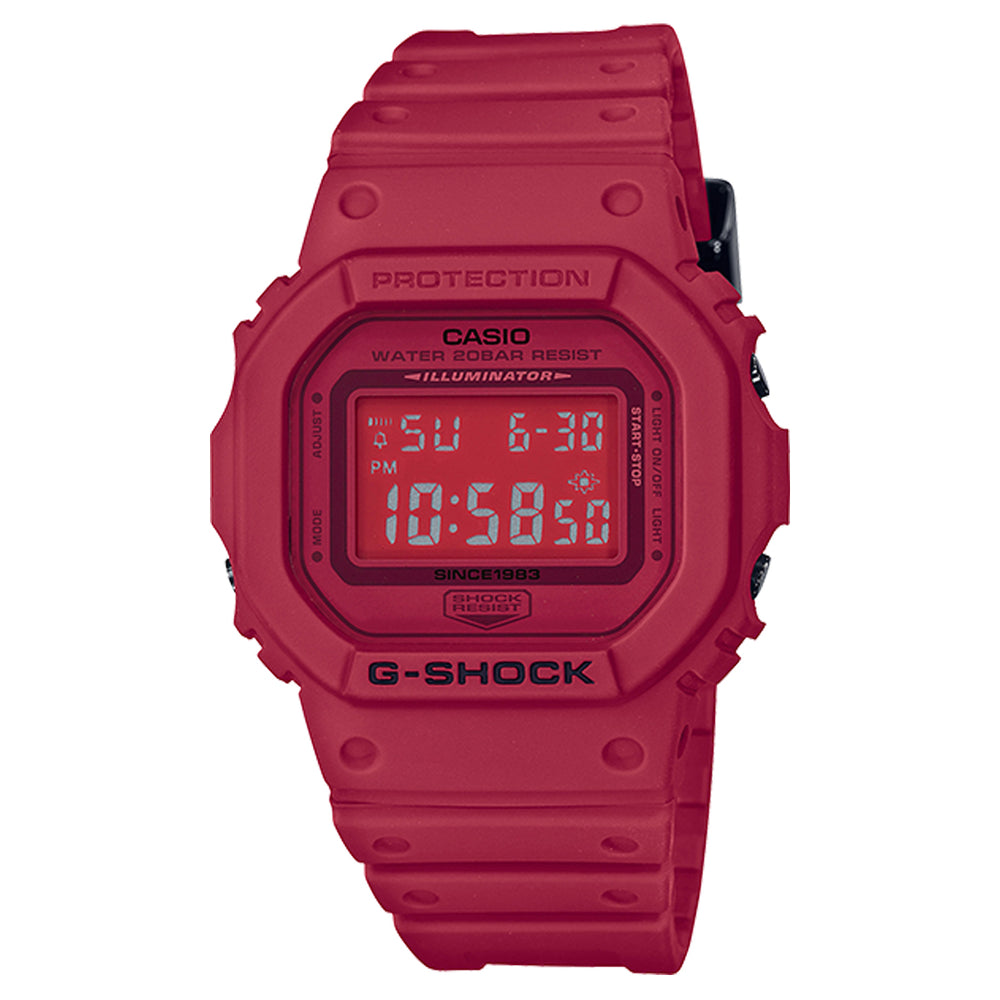 G-Shock: DW5635C-4 Red Out Series Watch