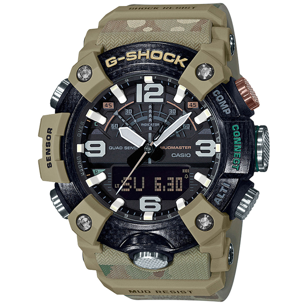 G-Shock: GGB100BA-1A - British Army Mudmaster Watch - Camo Tan