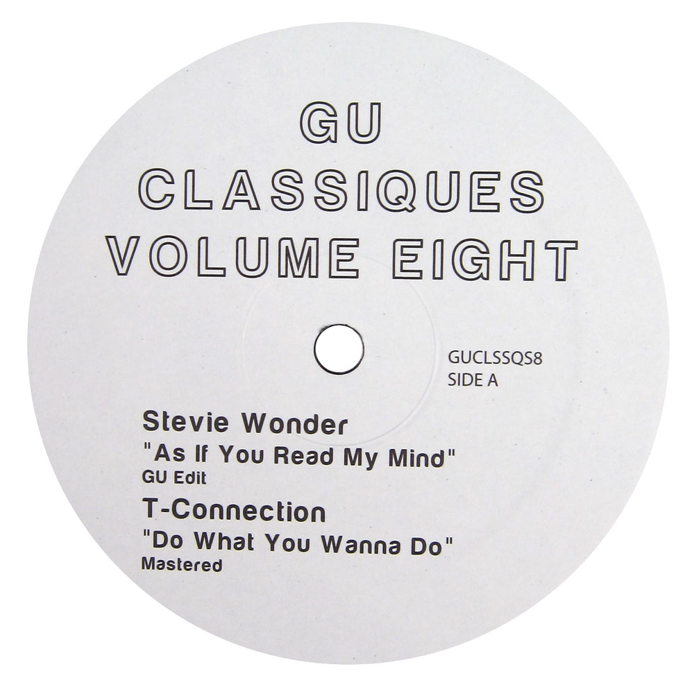 Glenn Underground: Classiques Vol.8 (Stevie Wonder, Eddie Kendricks) Vinyl 12"