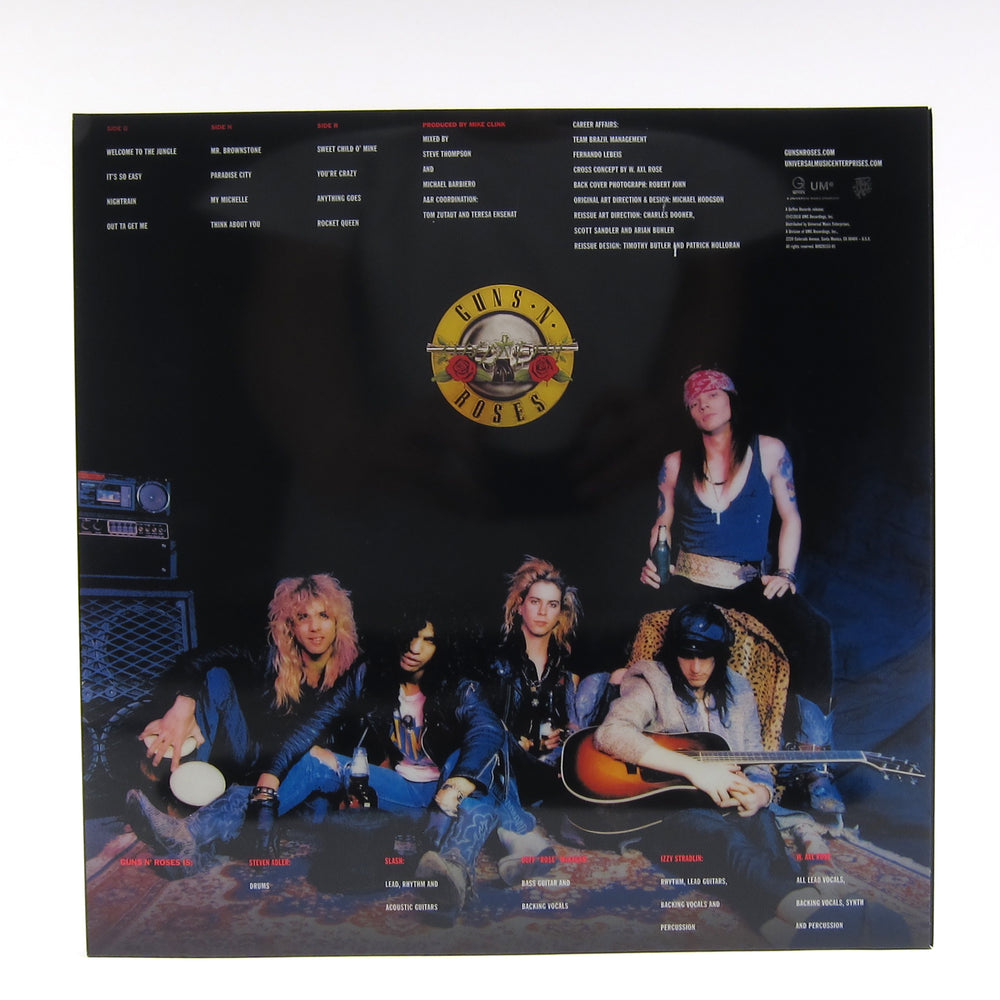 Guns N' Roses: Appetite For Destruction Deluxe Edition (180g) Vinyl 2LP