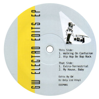 Greg Wilson: GW Electro Edits (Man Parrish, Egyptian Lover) EP