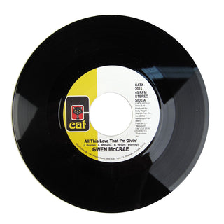 Gwen McCrae: All This Love That I'm Givin' Vinyl 7"