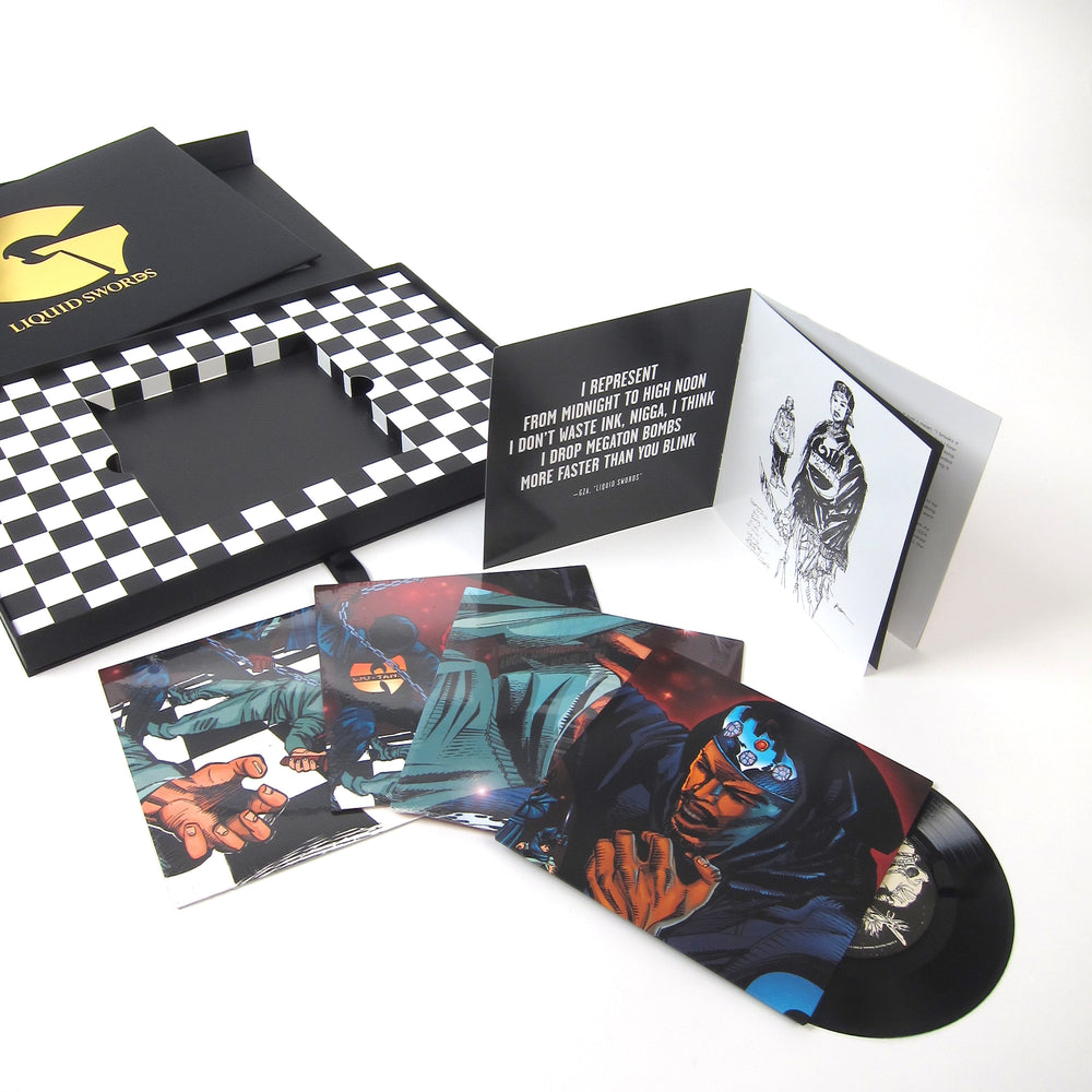 GZA: Liquid Swords - The Singles Collection Vinyl 4x7" Boxset