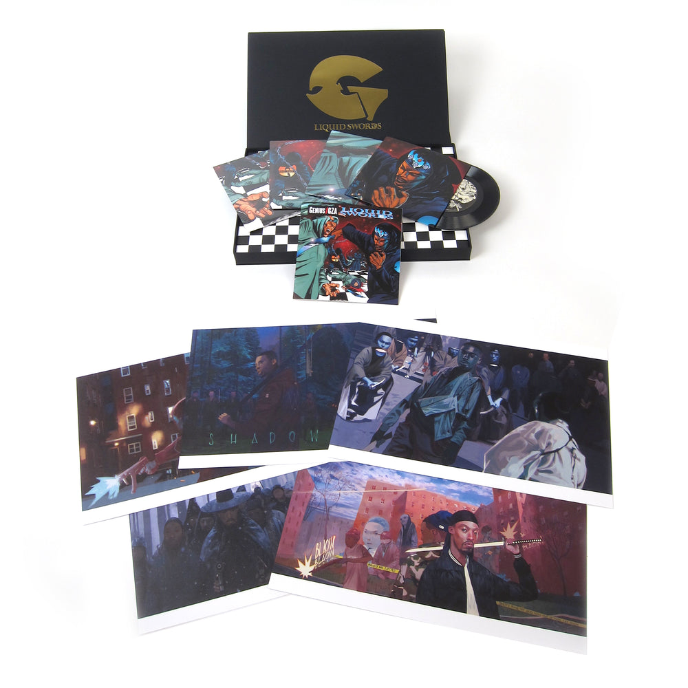 GZA: Liquid Swords - The Singles Collection Vinyl 4x7" Boxset