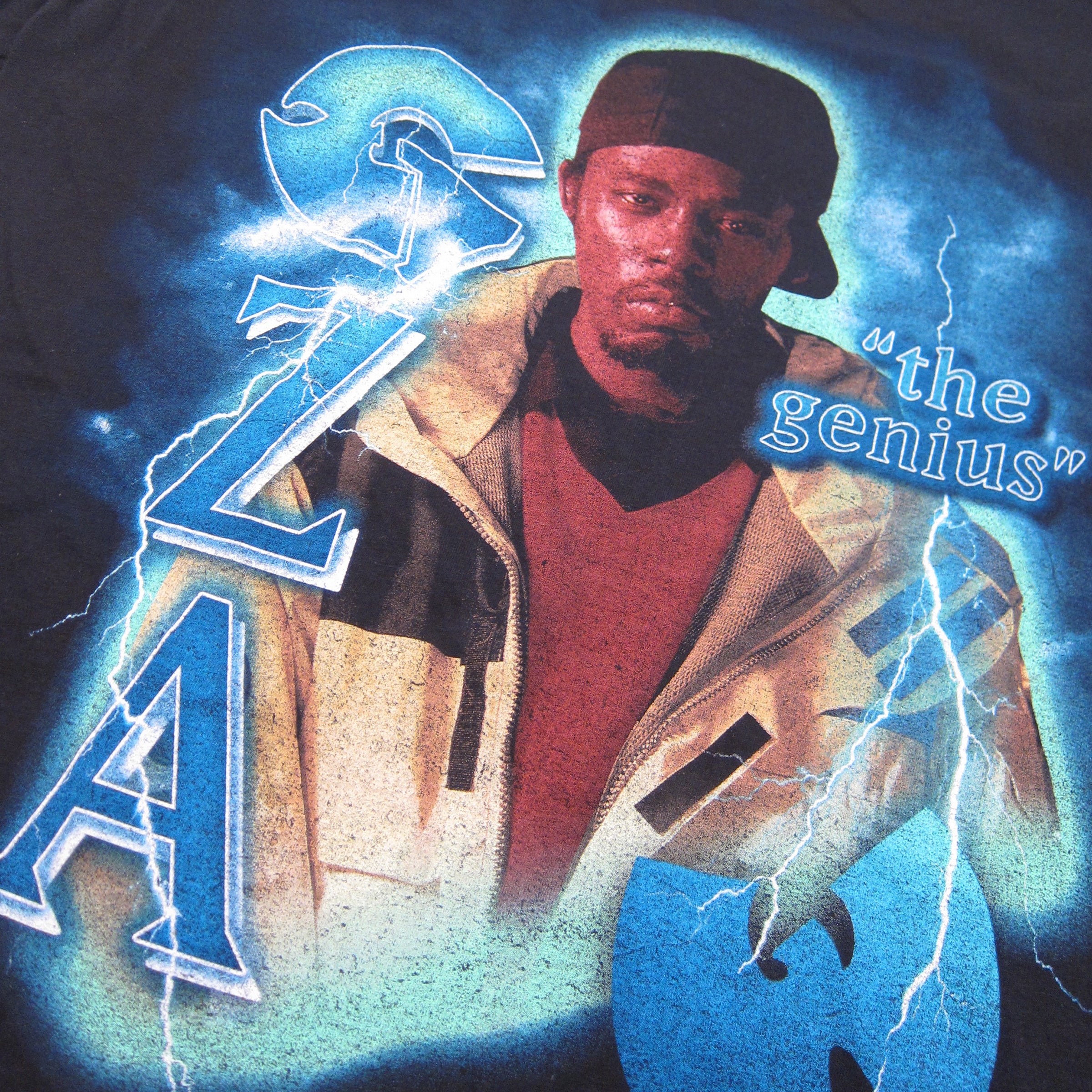 Wu-Tang Clan: GZA The Genius Shirt - Black — TurntableLab.com