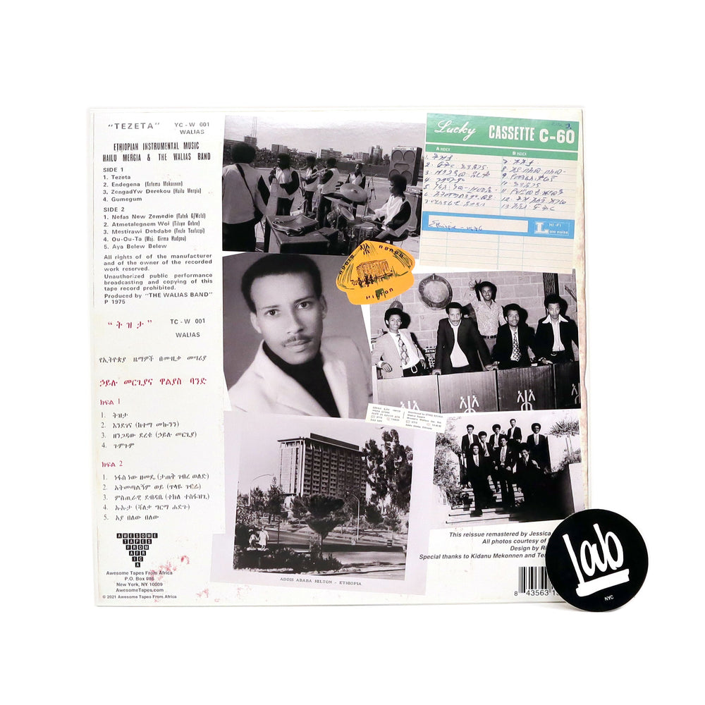 Hailu Mergia: Tezeta Vinyl LP