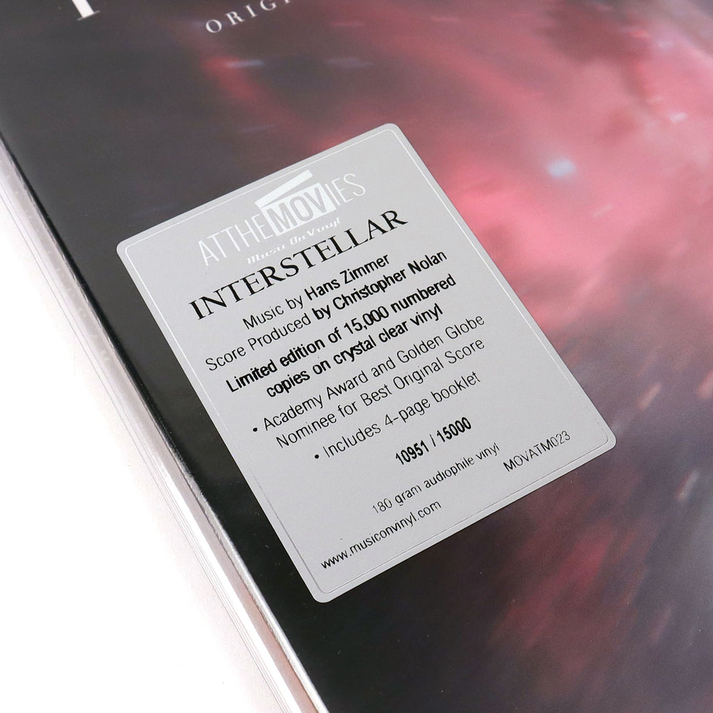 Hans Zimmer: Interstellar Soundtrack (Music On Vinyl 180g, Colored Vinyl) Vinyl 2LP
