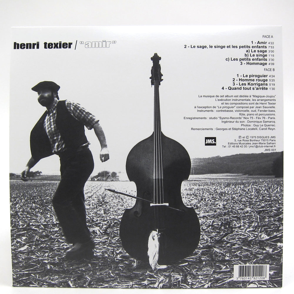 Henri Texier: Amir Vinyl LP